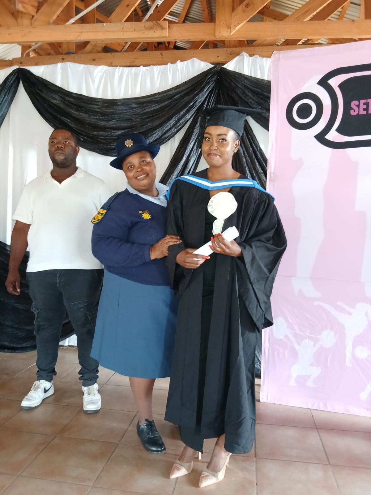 Participants during a SHUTWWEP graduation event
