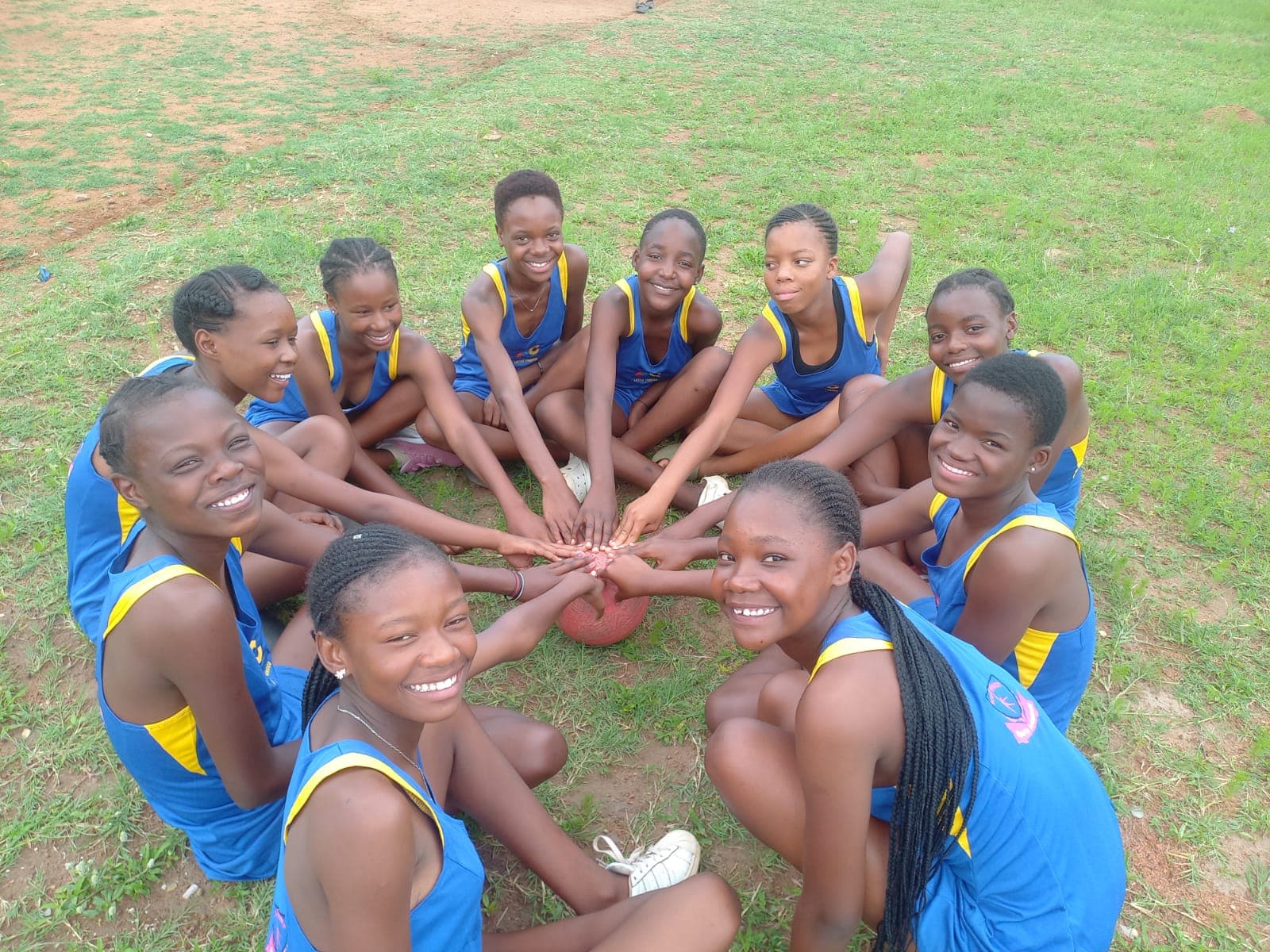 Young participants taking part in a sports and recreation activity