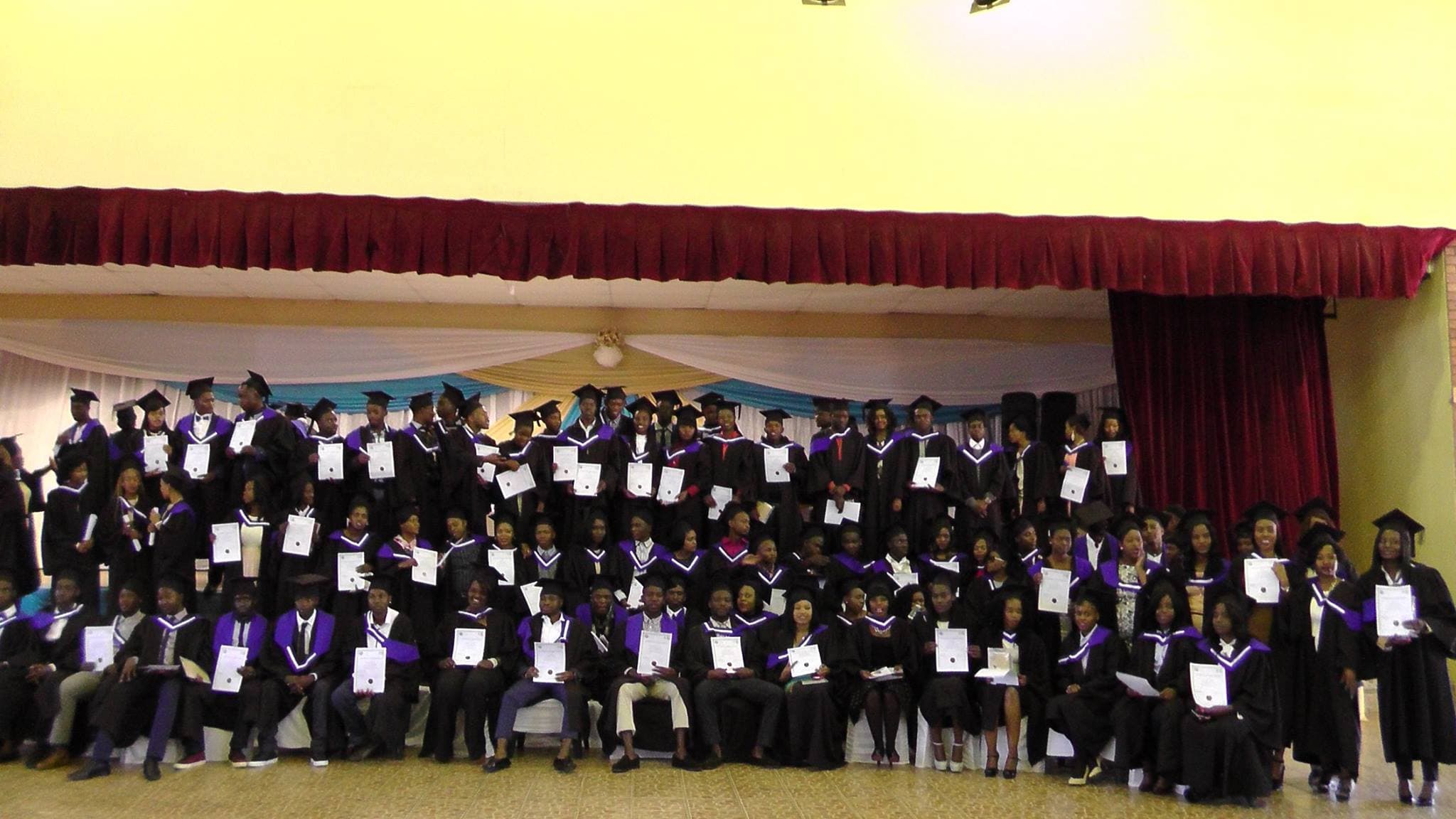 Graduation group marking learner achievement