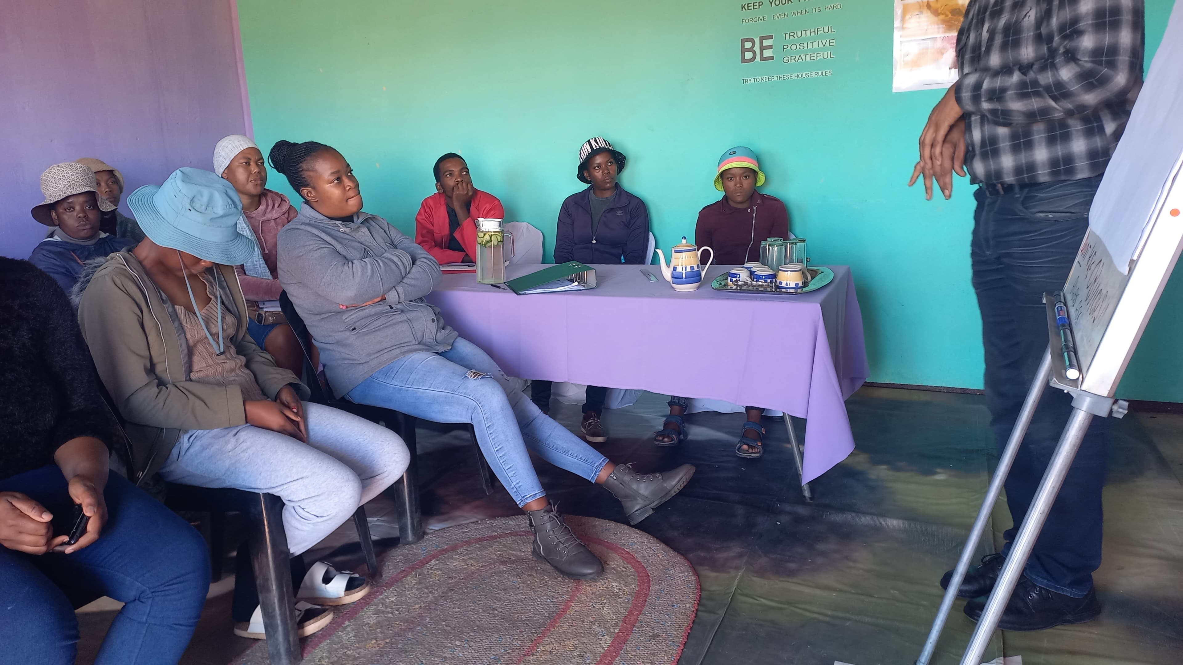 Participants assembled during a SHUTWWEP enterprise support session