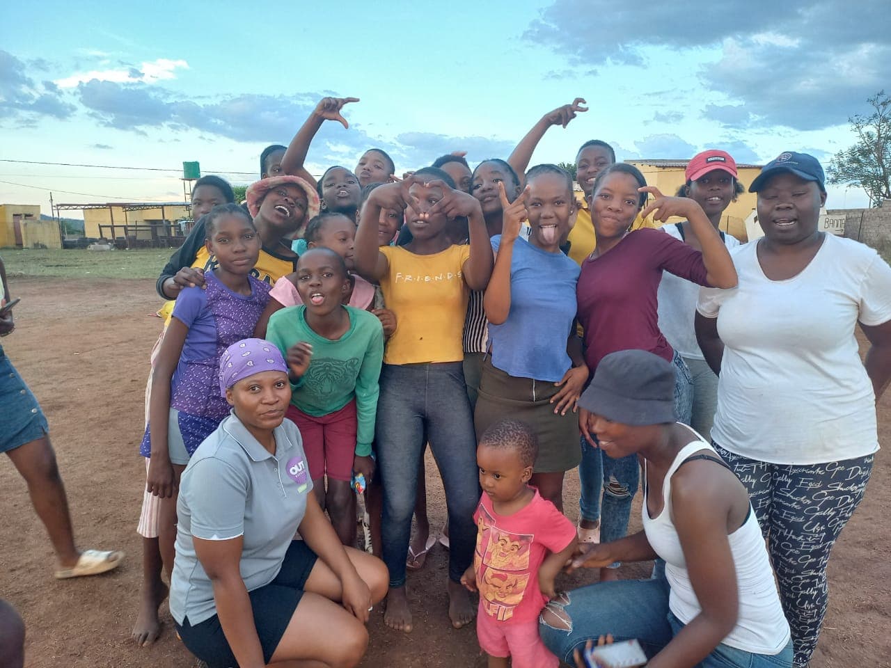 Sports and recreation participants during a youth activity