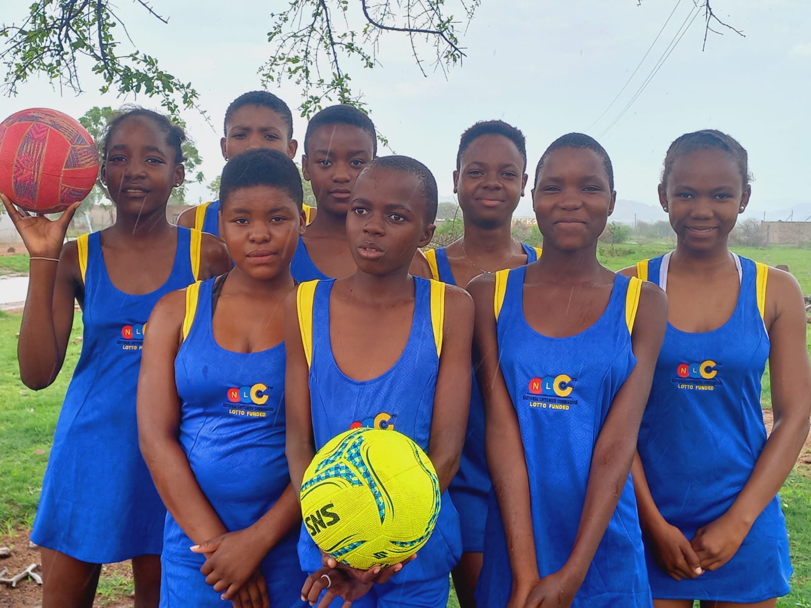 Youth participating in a sports and recreation programme